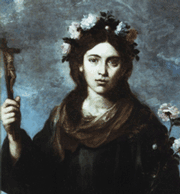 ✟ 1252: Rosa von Viterbo, katholische Mystikerin