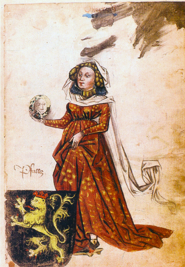 *1419: Mechthild von der Pfalz, kurpfälzische Prinzessin, durch Ehe Gräfin von Württemberg und Erzherzogin von Österreich