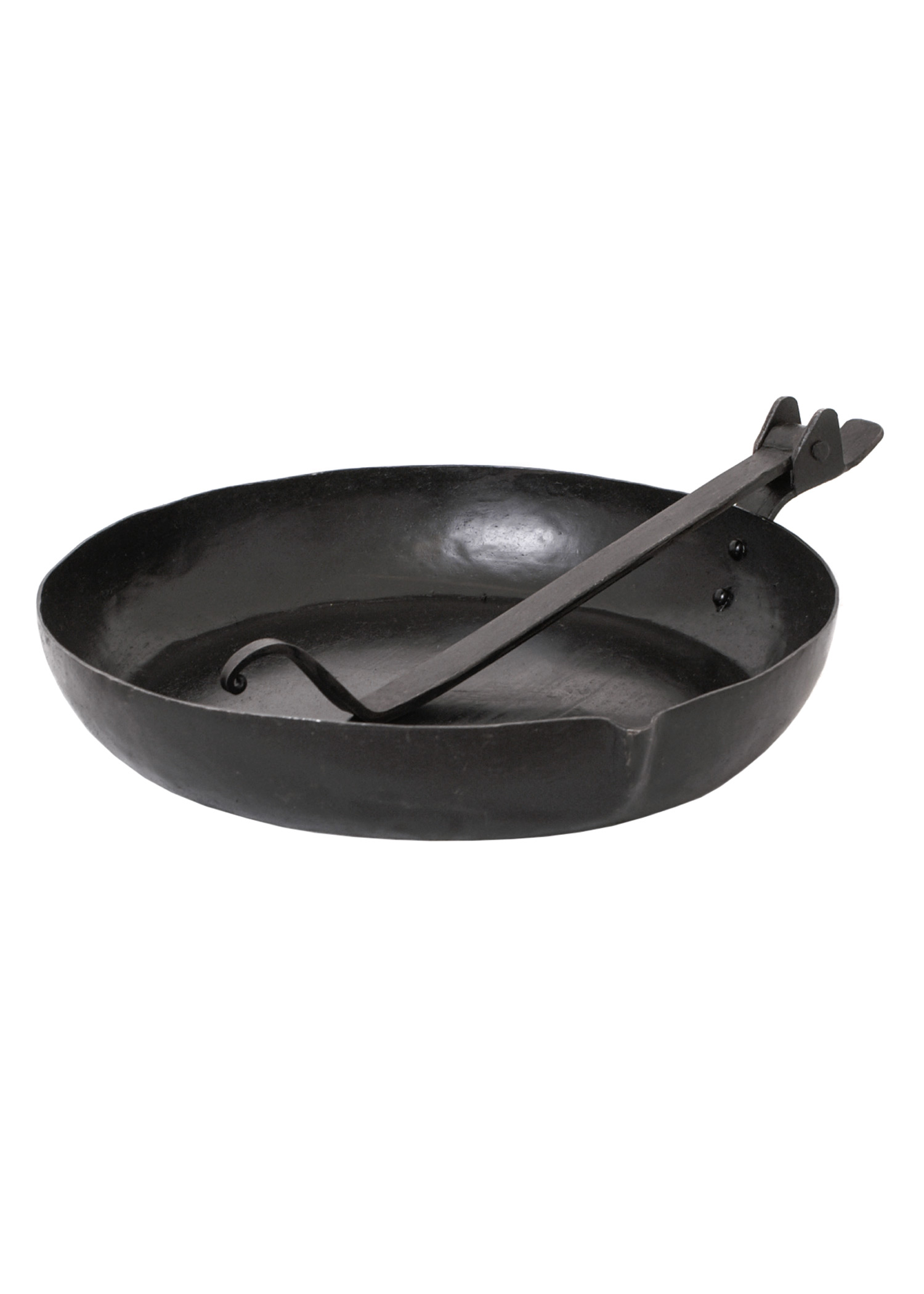 Bratpfanne mit Klappgriff, Stahl Bratpfanne mit Klappgriff, Stahl