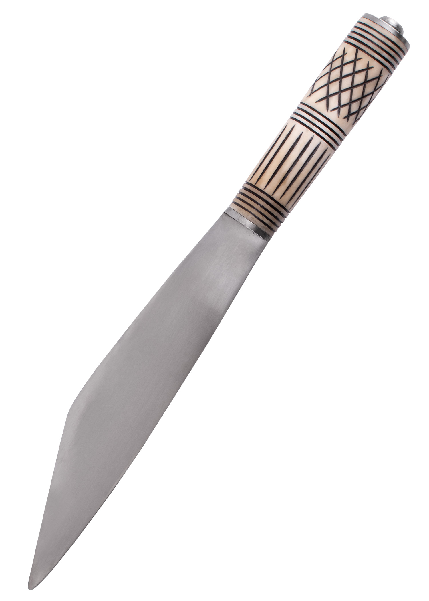 Wikinger Skramasax, Saxmesser mit Knochengriff