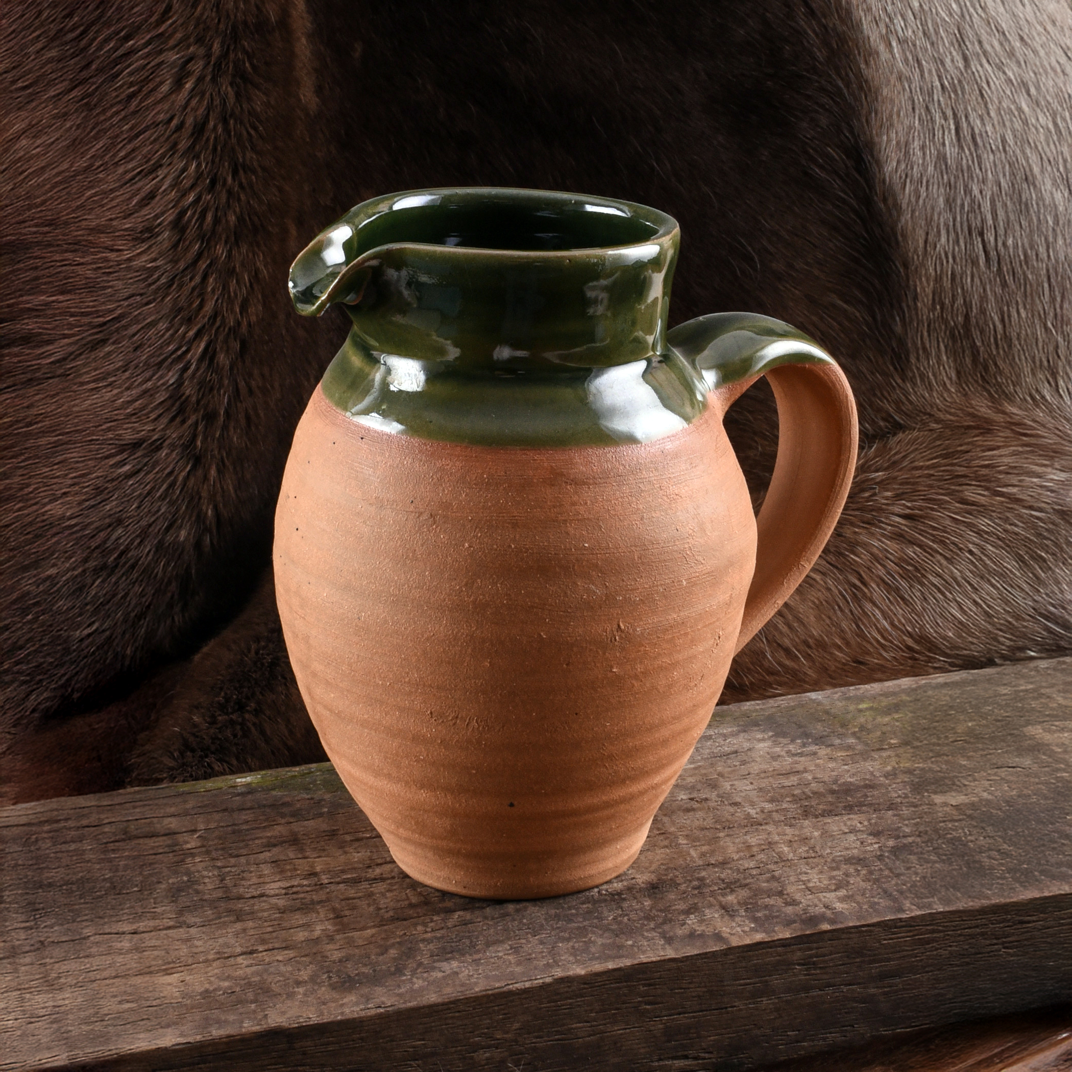 Historischer Wein - Schankkrug aus Ton 1,0 Liter Historischer Wein - Schankkrug aus Ton 1,0 Liter