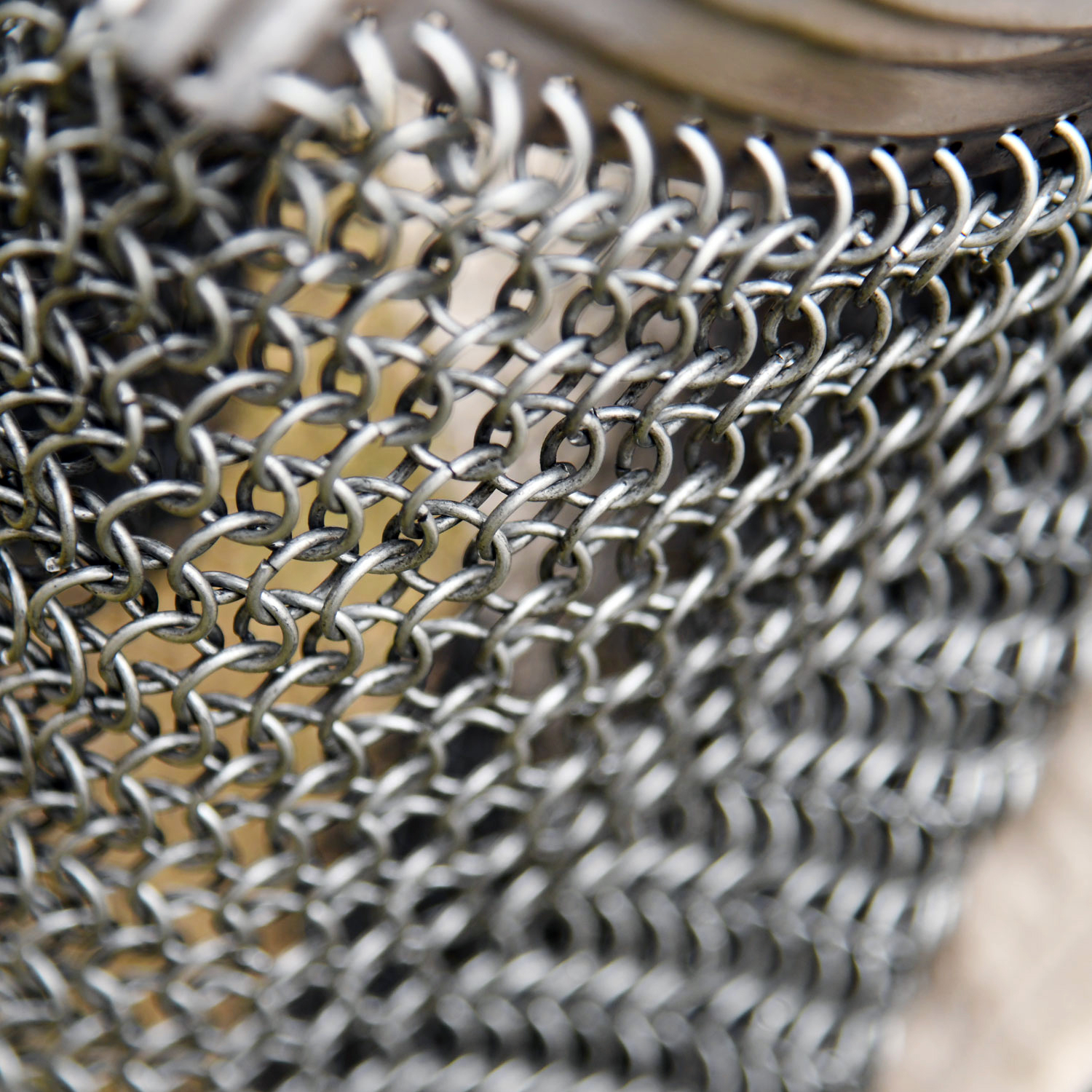 endelhelm mit Kettenbrünne, 1,2 mm Stahl