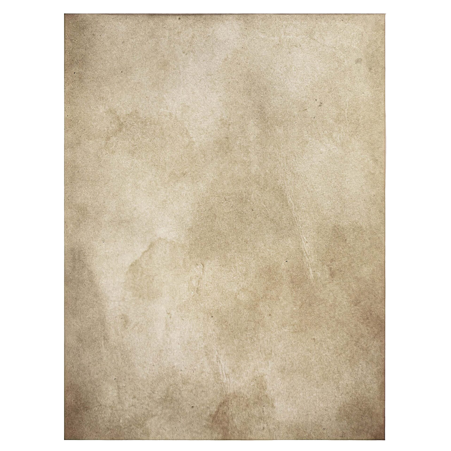 Mittelalterliches Pergamentblatt – Natürlich gealtertes Papier, 1 Stück