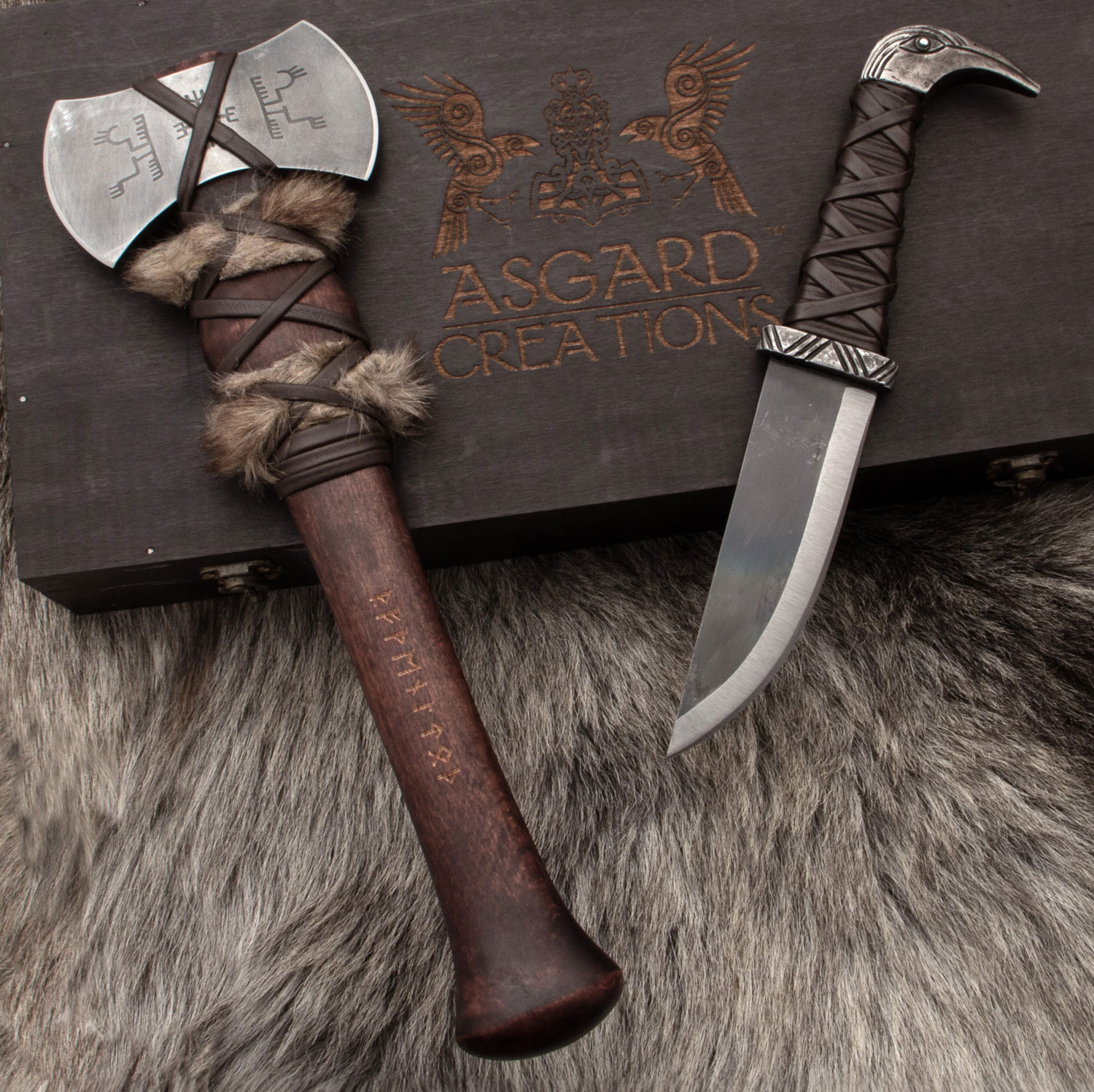 Asgard Axt- und Messer-Set, Windlass