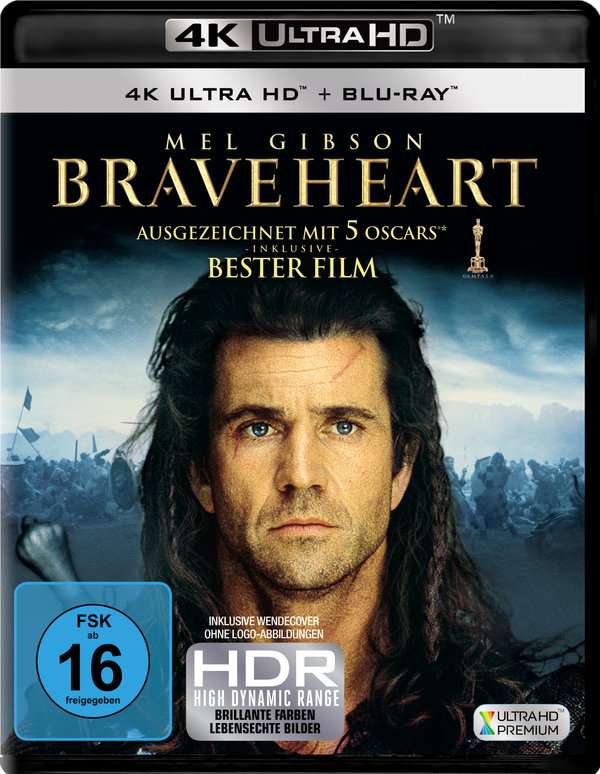 "BRAVEHEART", Ultra-HD Blu-Ray
