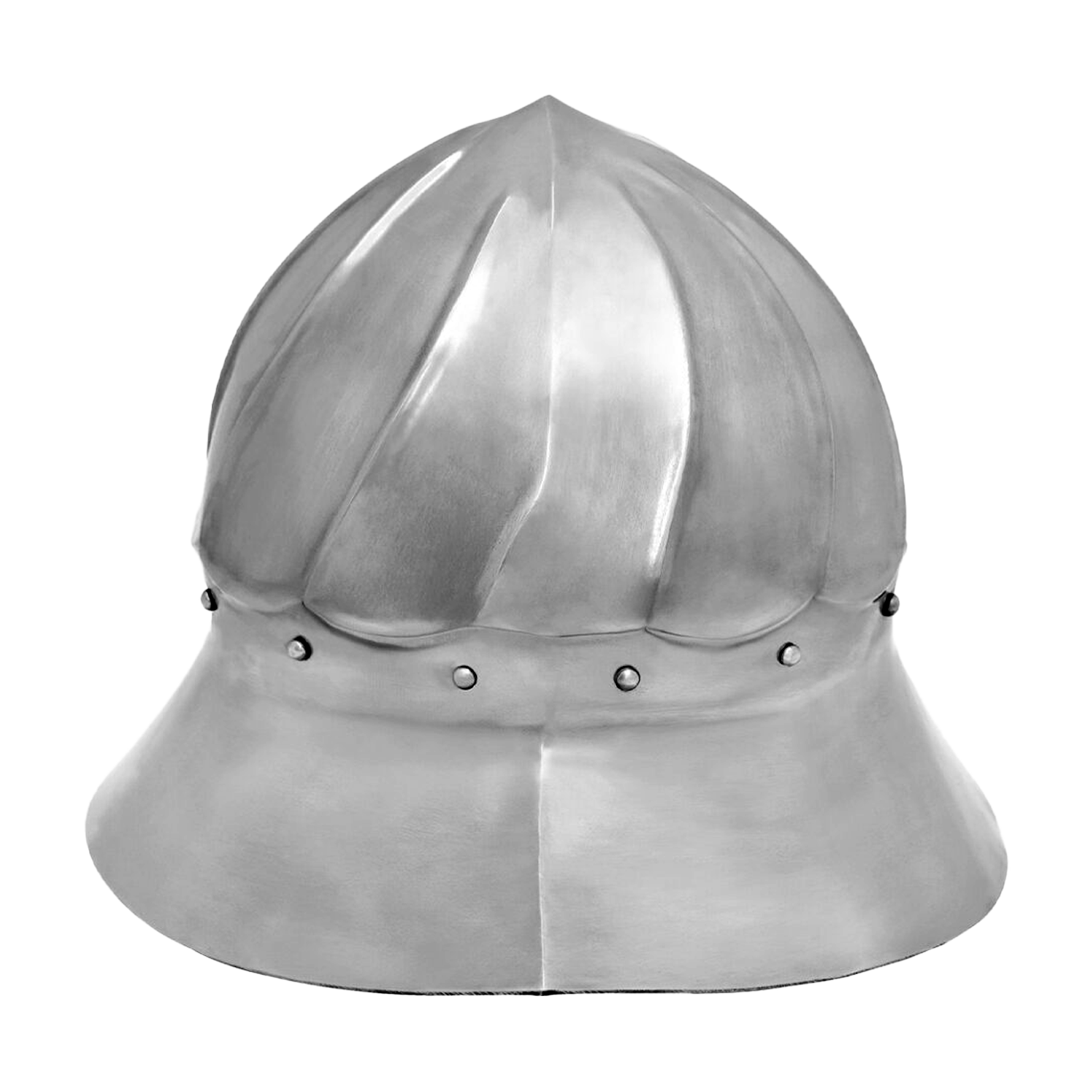 Burgundischer Kesselhelm, Chapel-de-Fer Replik aus dem 15. Jahrhundert – Infanteriehelm