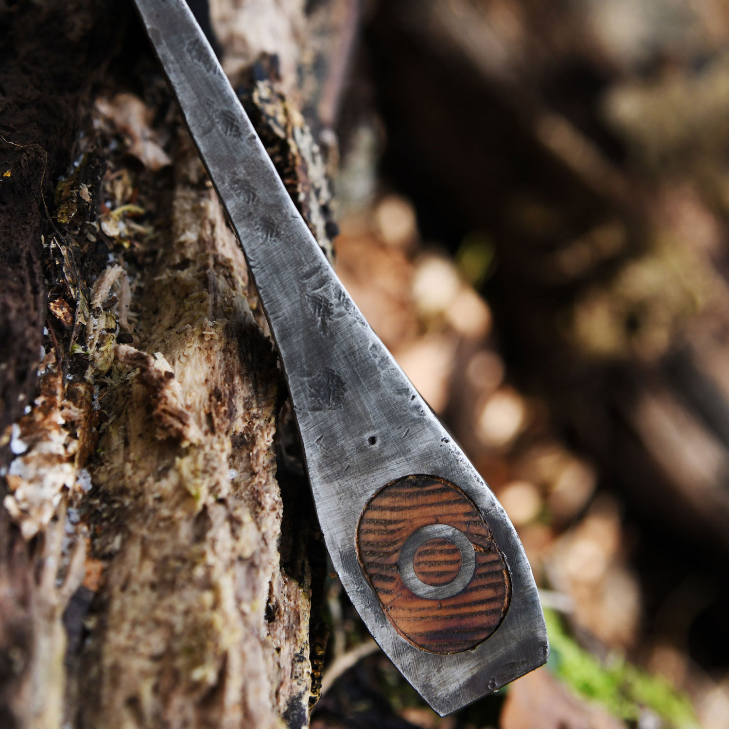 Wikinger-Axt aus Stahl, handgeschmiedet, Typ C