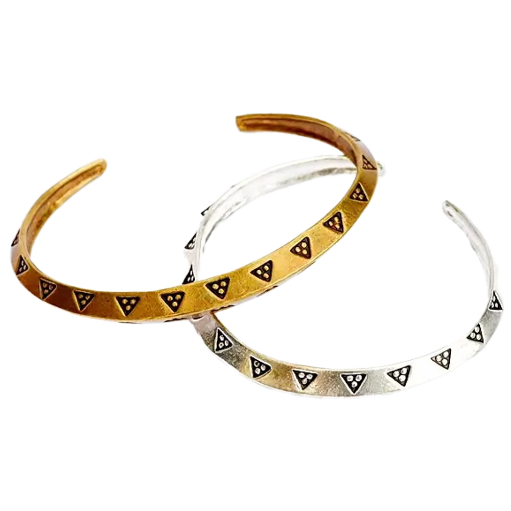 Wikinger Geld-Armreif, nach Original aus Skaill, in L aus Bronze
