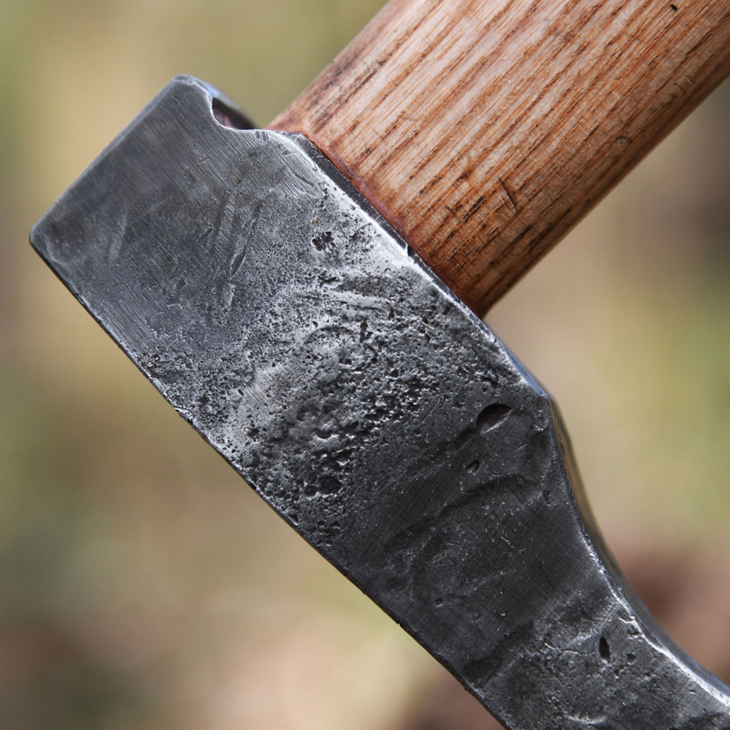 Wikinger-Axt aus Stahl, handgeschmiedet, Typ C