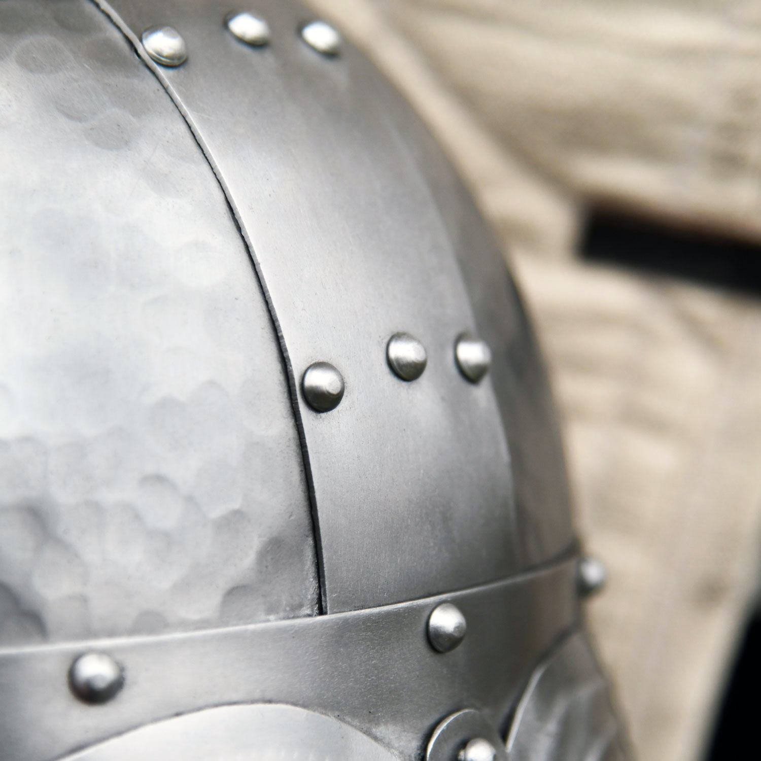 endelhelm mit Kettenbrünne, 1,2 mm Stahl