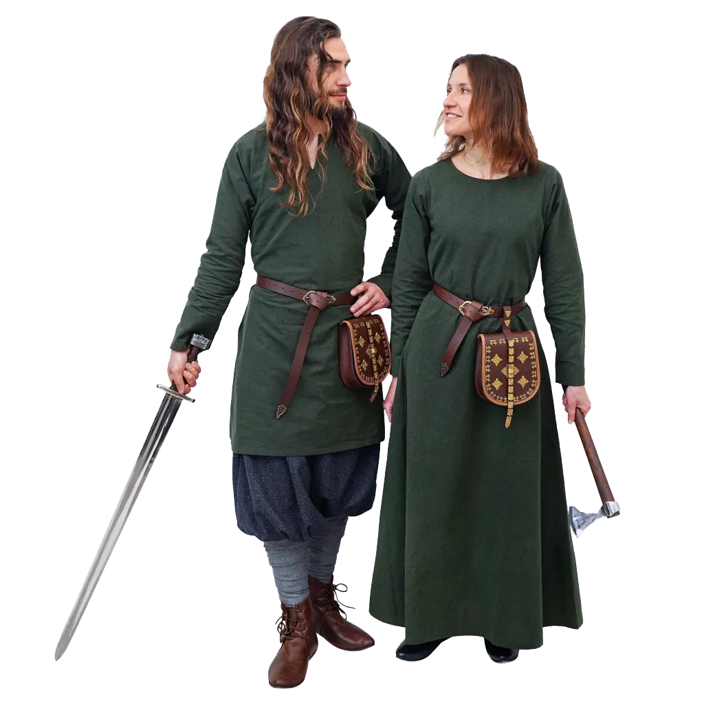 XL- Bogenschützin Kleid, 100% Baumwolle