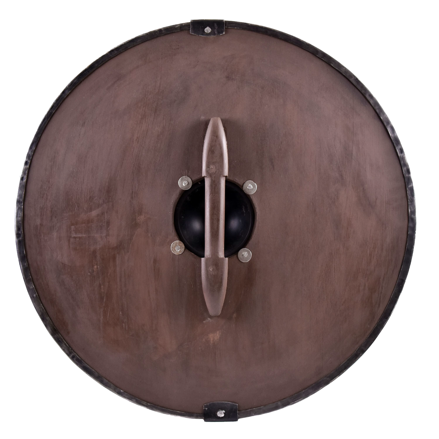 Wikingerschild mit Greiftier-Motiv, handbemalt, 61 cm