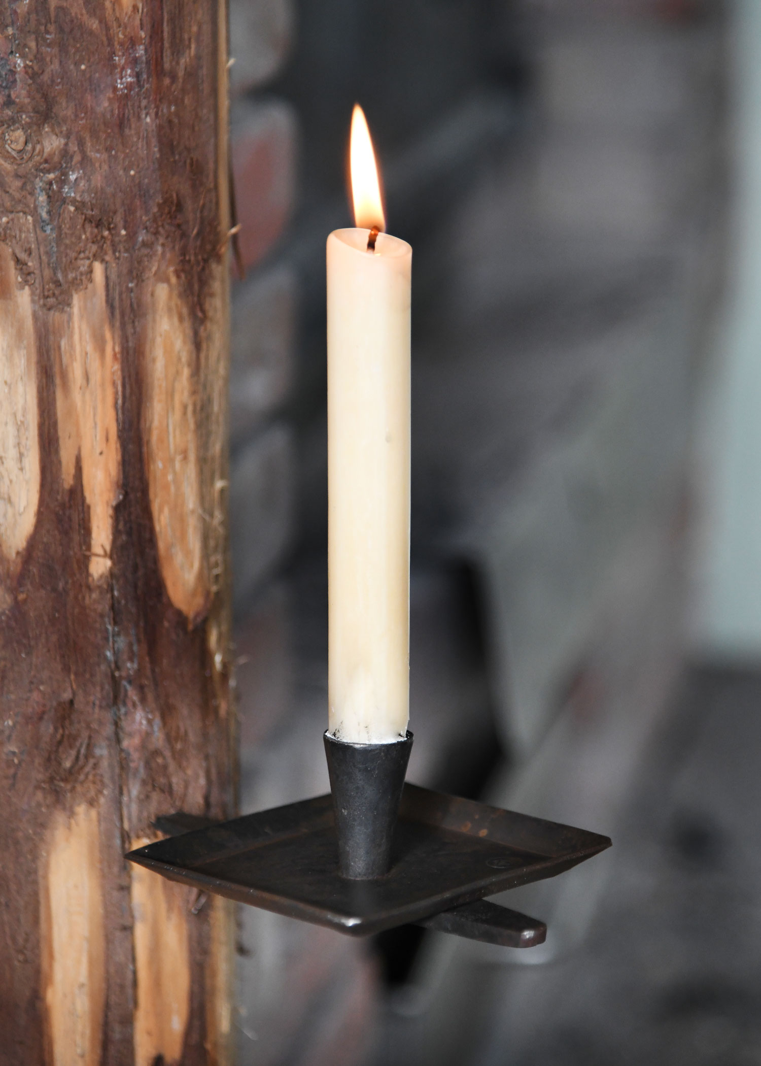 Wandleuchter I, handgeschmiedet 